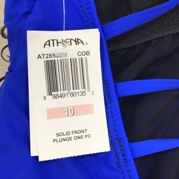 Athena Front Twist One-Piece Swimsuit - Picture 5 of 6